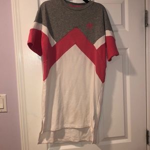 Adidas kids chevron shirt dress